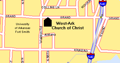 map to West-Ark